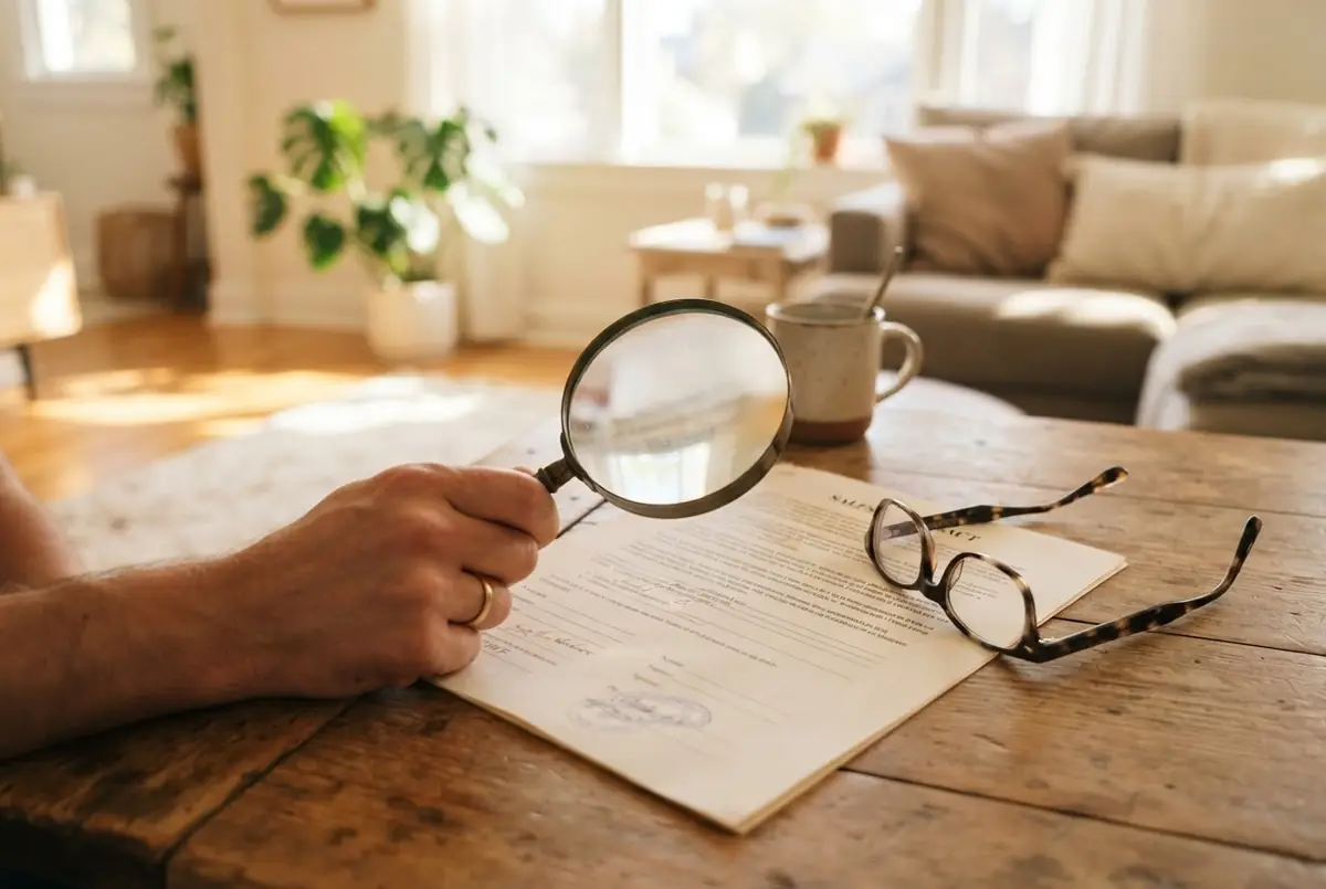 Relire un contrat de réservation à la loupe