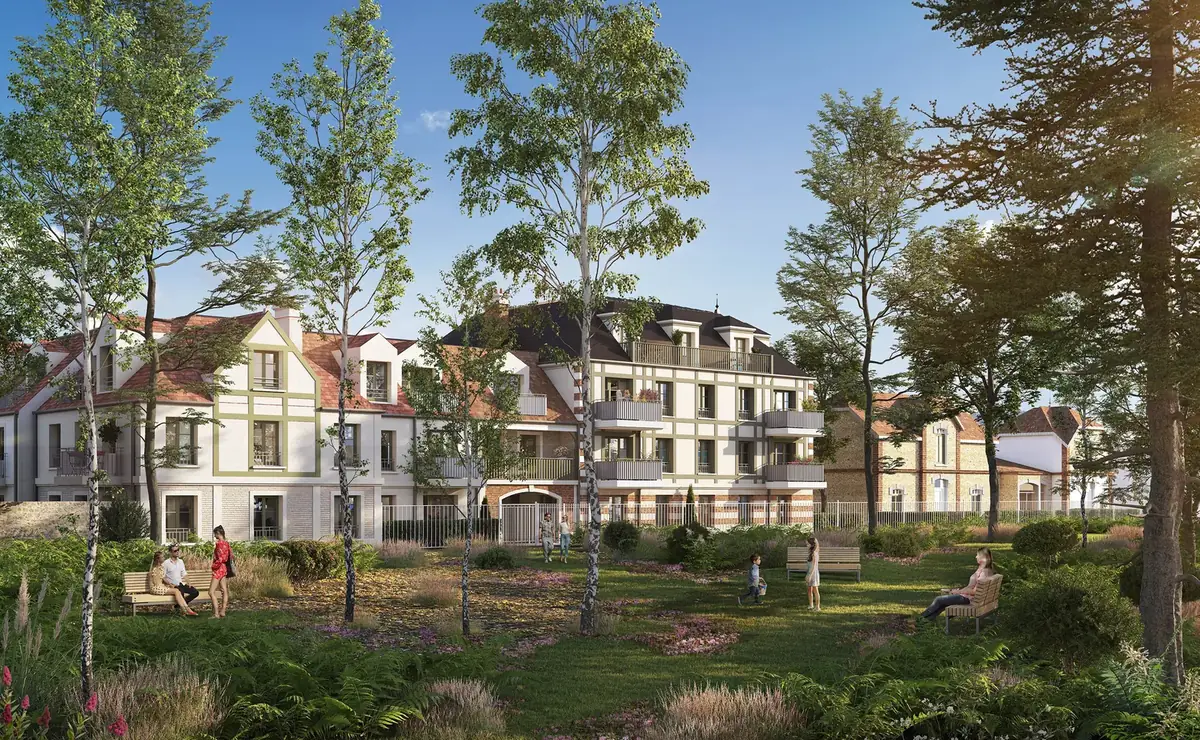 Résidence Duc de Sully à Rosny-sur-Seine, façade