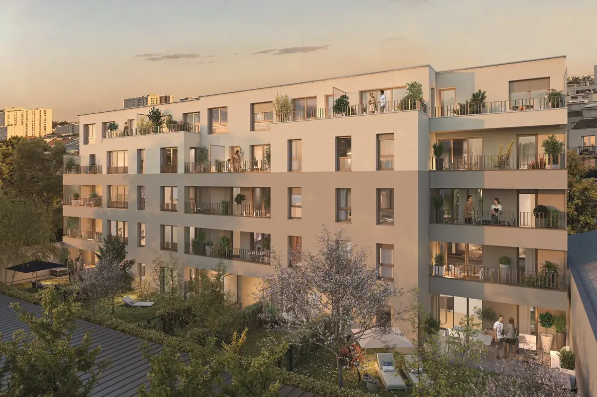 Résidence Le Lumen à Aubervilliers, vue 2